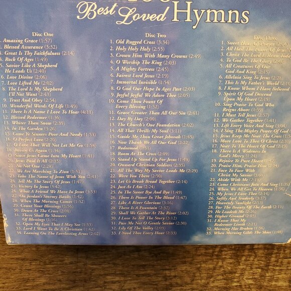 Church CD Set 100 Hymns 3 set. 2001 Vintage. - Picture 2 of 3